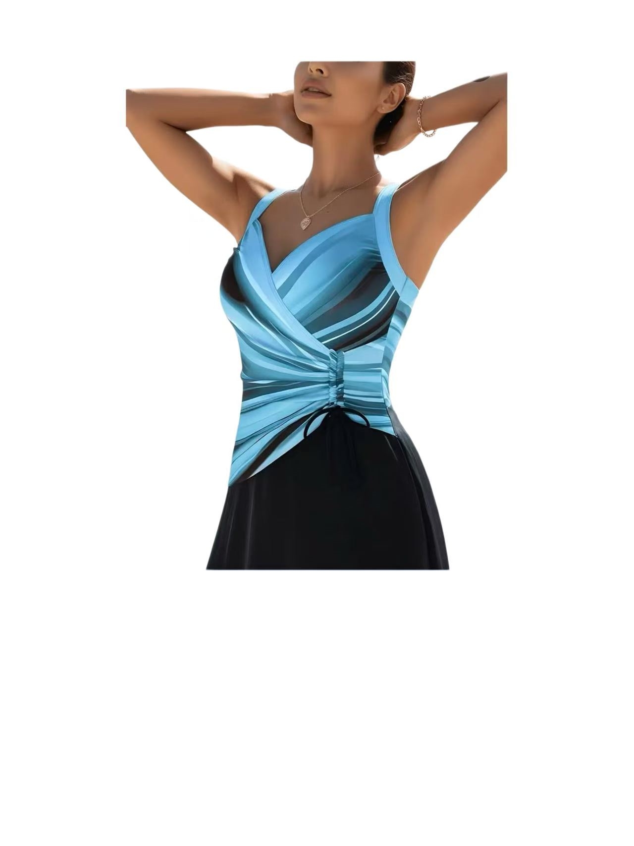 Kadınlar İçin Tek Parça Mayo 2 - Swimsuit Bikini Ruched incelemesi ve fiyatı