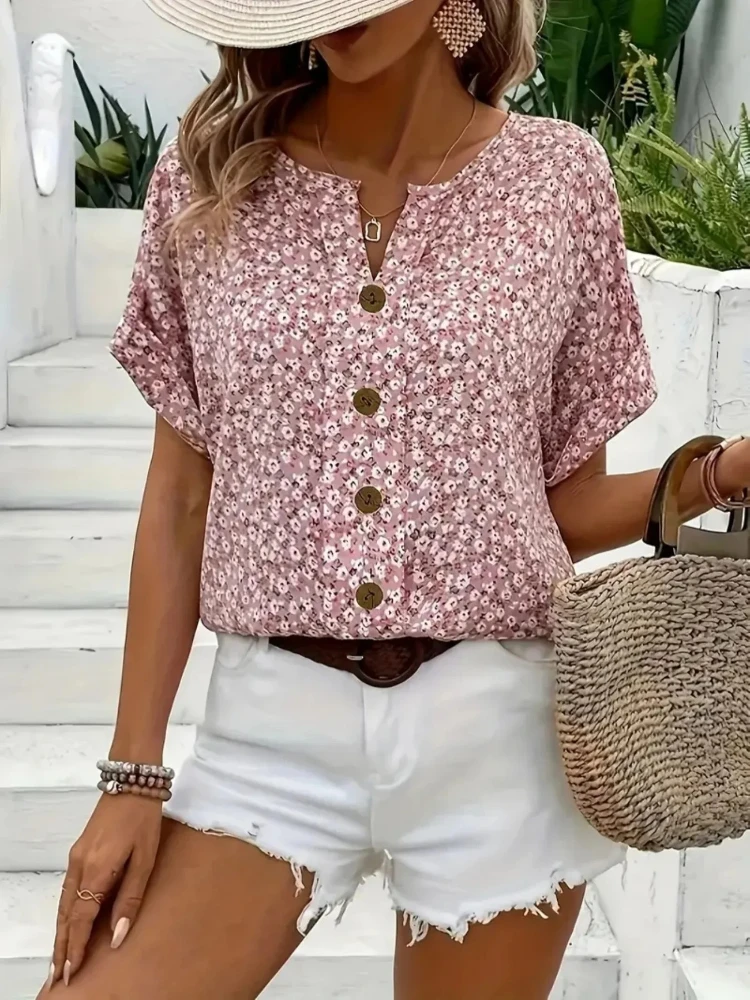 Artı Boyutu kadın Gömlek 2023  - Romper Floral Print incelemesi ve fiyatı