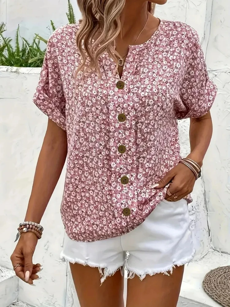 Artı Boyutu kadın Gömlek 2023  - Romper Floral Print incelemesi ve fiyatı